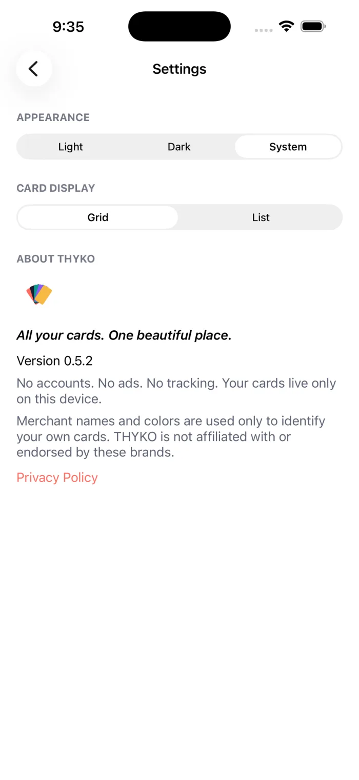 THYKO — iOS